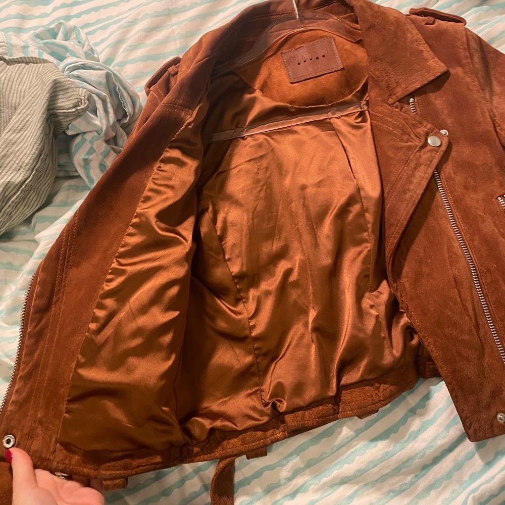 Blank NYC suede jacket brown - Picture 8 of 9